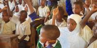 Skoleklasse i Tanzania